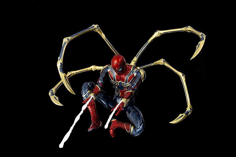 Marvel Studios The Infinity Saga 1/12 Scale Pre-Painted Action Figure: DLX Iron Spider image 7