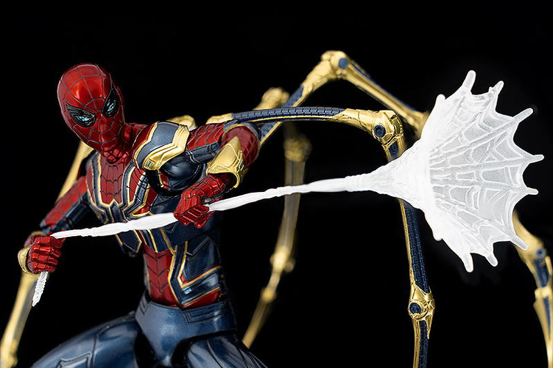 Marvel Studios The Infinity Saga 1/12 Scale Pre-Painted Action Figure: DLX Iron Spider image 8