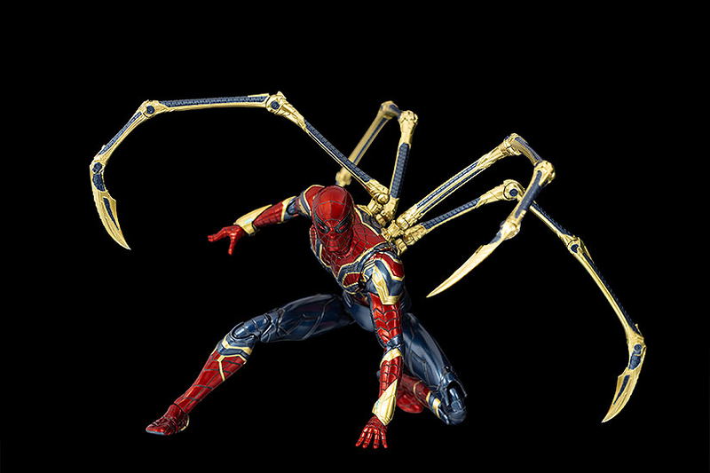 Marvel Studios The Infinity Saga 1/12 Scale Pre-Painted Action Figure: DLX Iron Spider image 9