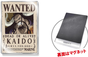 One Piece Acrylic Wanted Poster Magnet: Vol. 2 Kaido_