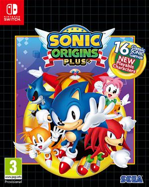 Sonic Origins Plus +Rubber Coaster Switch Japan Physical Game  (Multi-Languages) NEW