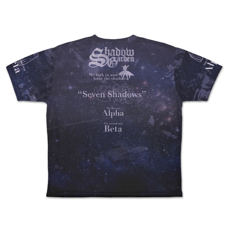 The Eminence in Shadow - Alpha & Beta Double-sided Full Graphic T-Shirt (Size S) image 3