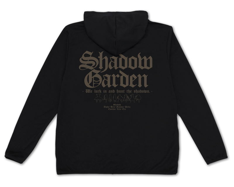 The Eminence in Shadow - Shadow Garden Thin Dry Hoodie (Black | Size S) image 1