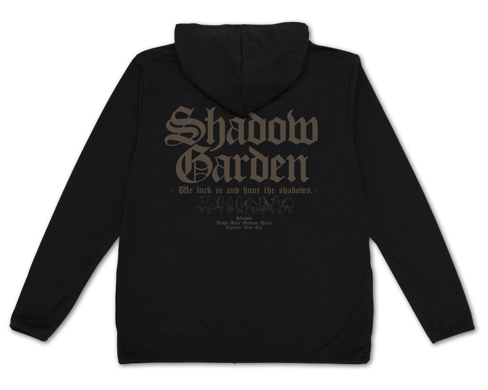 The Eminence in Shadow Shadow Garden Thin Dry Hoodie (Black Size L)
