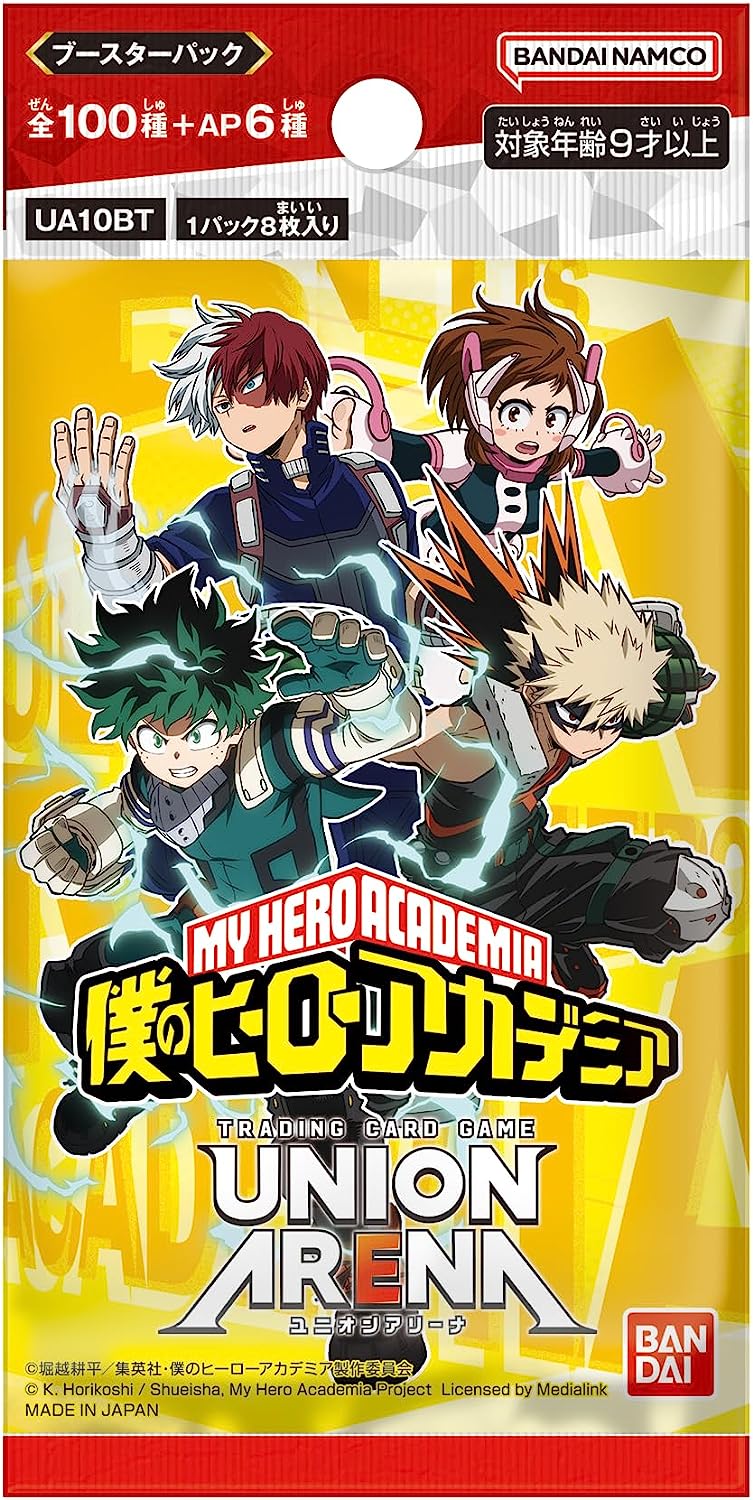 Union Arena - My Hero Academia Booster Pack UA10BT (Set of 16 Packs)