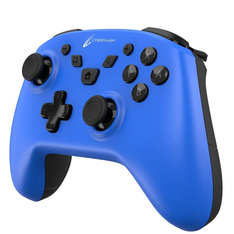 Cyber Gadget Gaming Wireless Controller HG Smart for Nintendo Switch (Blue) image 1