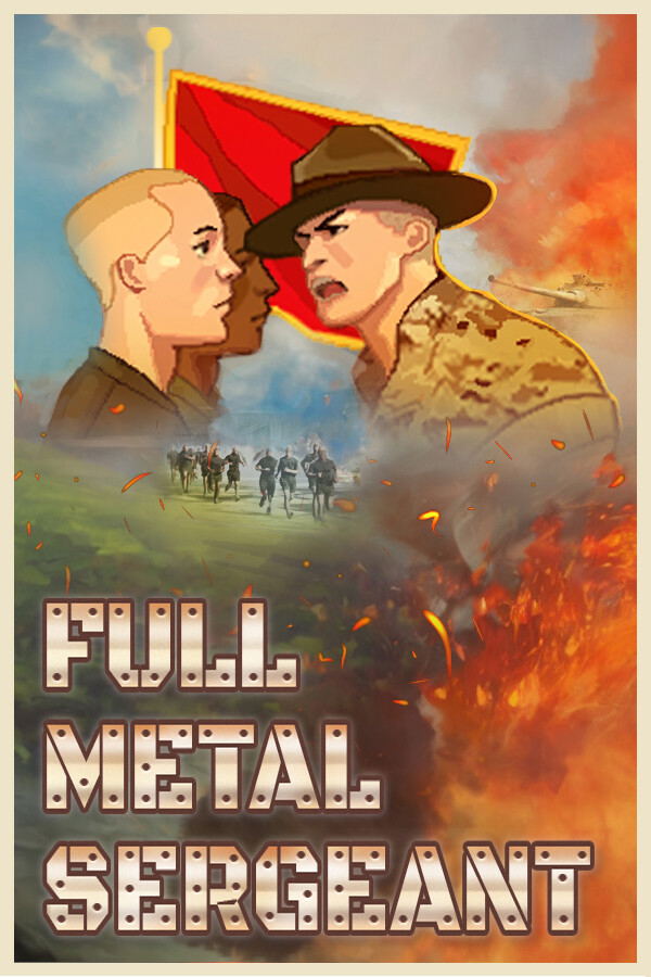 Full Metal Sergeant <span class="ext" style="background-color: #2a475e; color: #FFFFFF;">STEAM</span> <span class="ext ext_digital">digital</span> image 1
