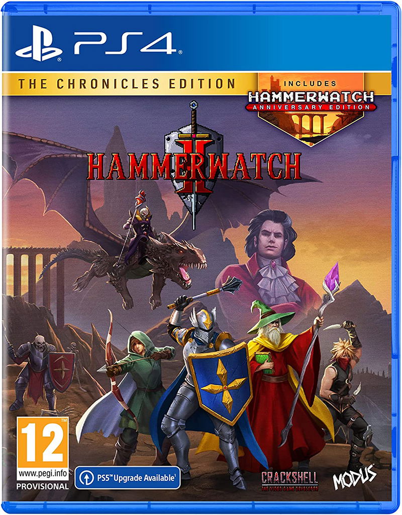 Jeu PS4 Epics Of Hammerwatch - Hero's Edition - Édition Limitée (1200 Ex.) - Neuf Sous Film - Version UK