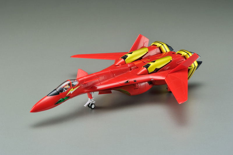 Macross 7 1/60 Scale Action Figure: Perfect Trance VF-19 Custom Nekki Basara Special with Sound Booster (Re-run) image 1