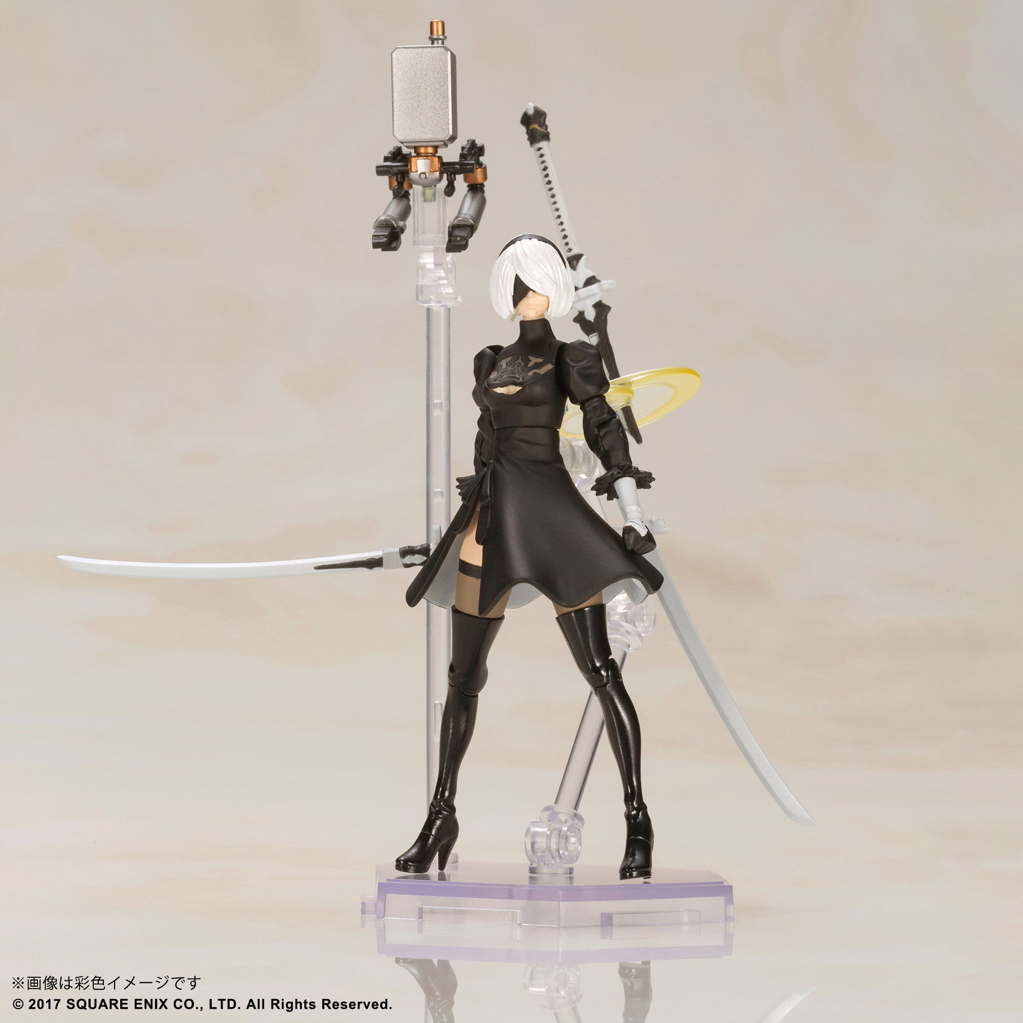 Nier: Automata Plastic Model Kit: 2B & 9S