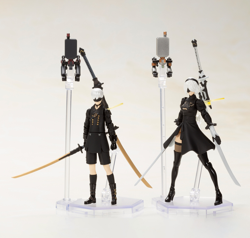 Nier: Automata Plastic Model Kit: 2B & 9S image 1