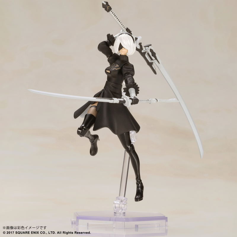 Nier: Automata Plastic Model Kit: 2B & 9S image 4