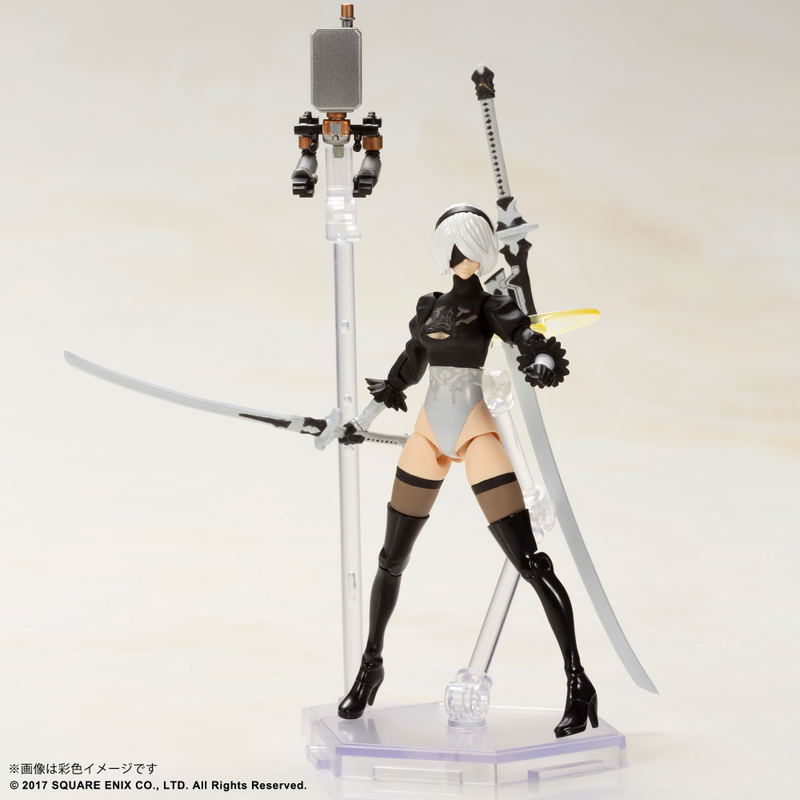 Nier: Automata Plastic Model Kit: 2B & 9S image 6
