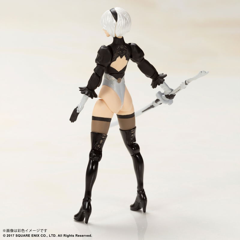 Nier: Automata Plastic Model Kit: 2B & 9S image 7