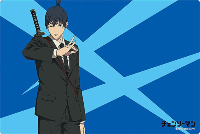 Bushiroad Rubber Mat Collection V2 Vol. 734: Chainsaw Man - Aki Hayakawa image 1