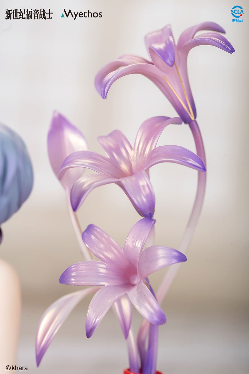 Evangelion 1/7 Scale Pre-Painted Figure: Ayanami Rei & Shikinami Asuka Langley Whisper of Flower Ver. image 9