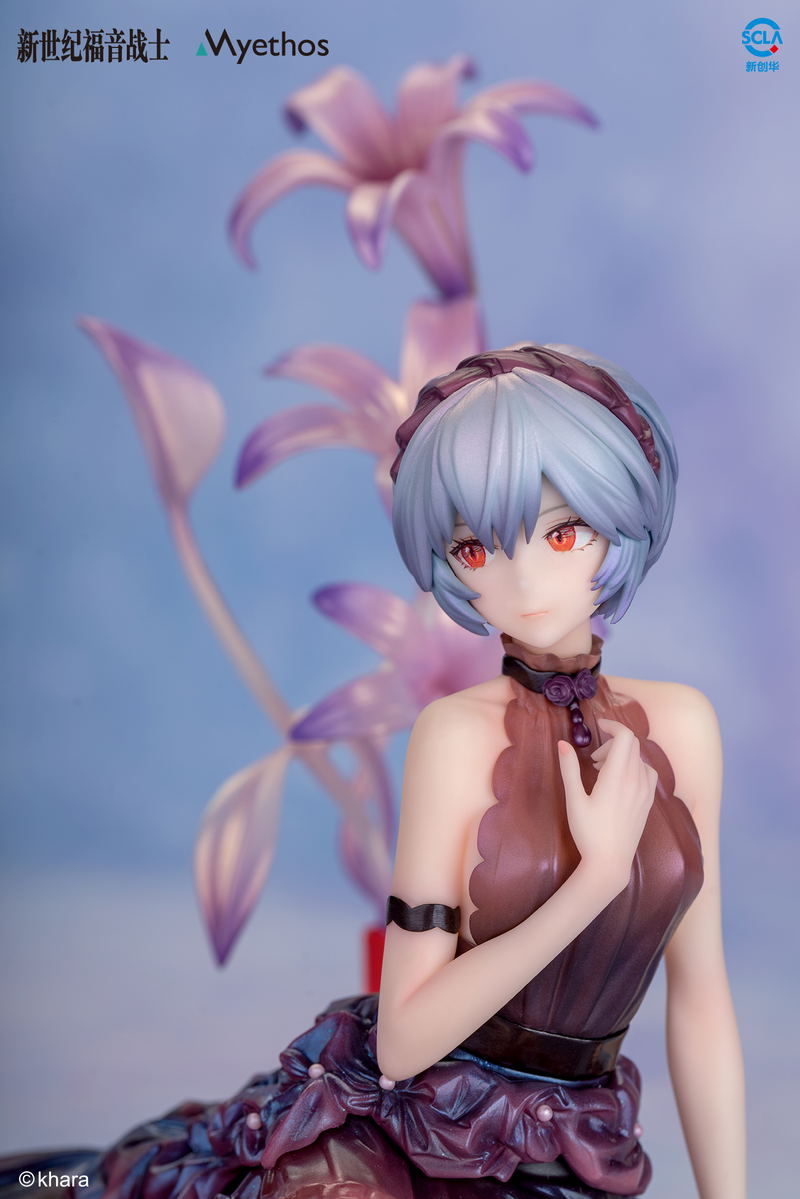 Evangelion 1/7 Scale Pre-Painted Figure: Ayanami Rei Whisper of Flower Ver. image 3