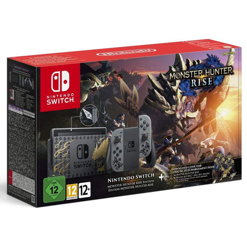 Nintendo Switch (Generation 2) [Monster Hunter Rise Special Edition] image 1