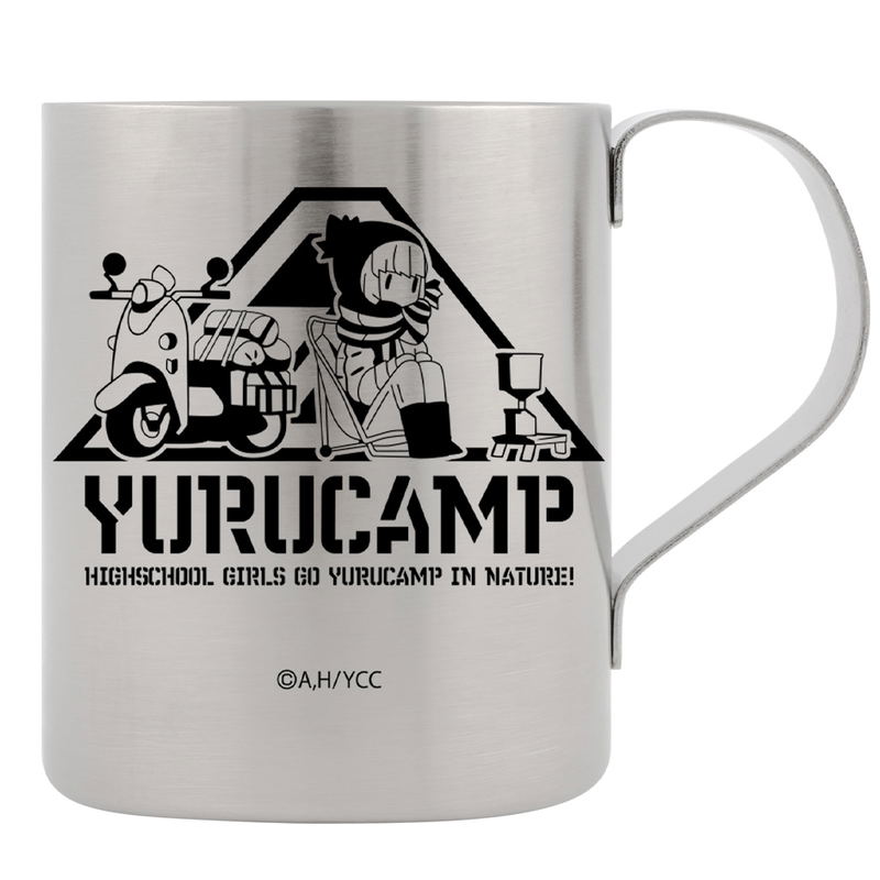 Yuru Camp Double Layer Stainless Mug Cup Ver 2.0 image 1
