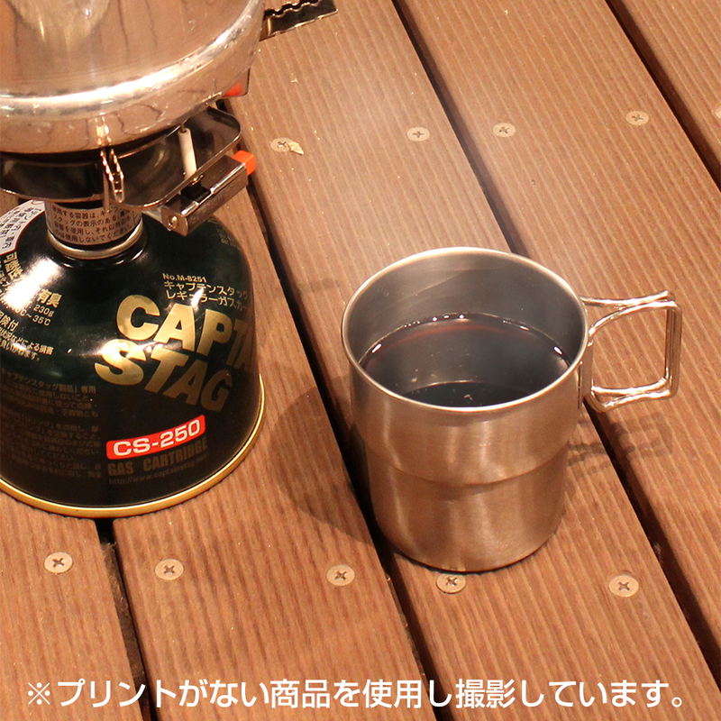 Yuru Camp Folding Handle Type Stainless Steel Mug Cup Ver 2.0 image 5