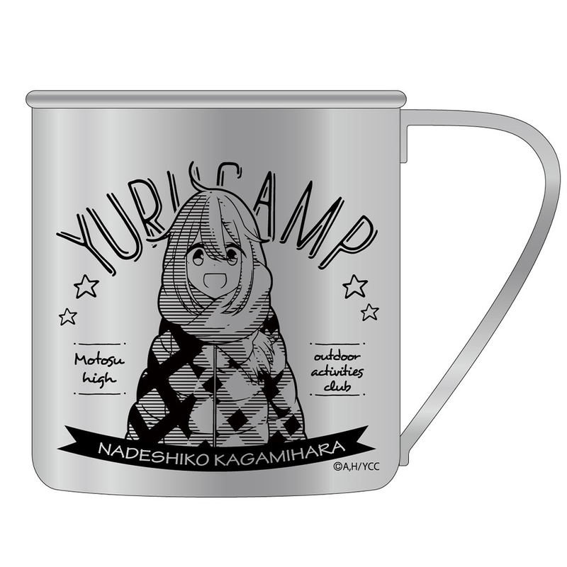 Yuru Camp - Nadeshiko Kagamihara Stainless Steel Mug Cup Ver 2.0 image 1