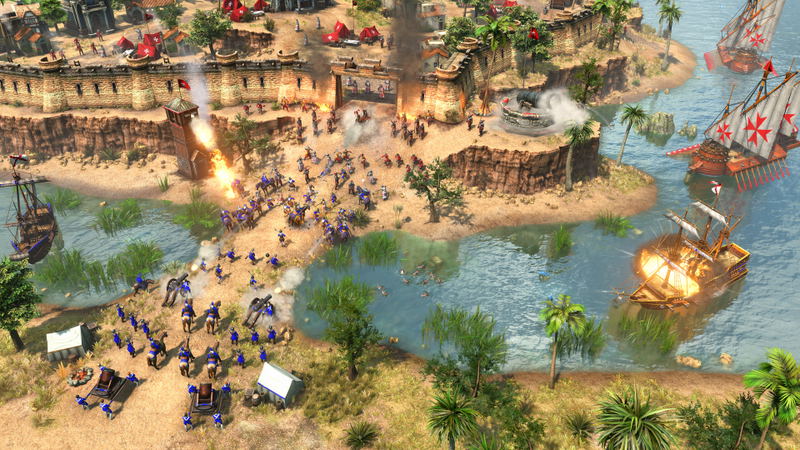 Age of Empires III: Definitive Edition - Knights of the Mediterranean (DLC) <span class="ext" style="background-color: #B0000F; color: #FFFFFF;">DLC</span> <span class="ext" style="background-color: #2a475e; color: #FFFFFF;">STEAM</span> <span class="ext ext_digital">digital</span> image 3