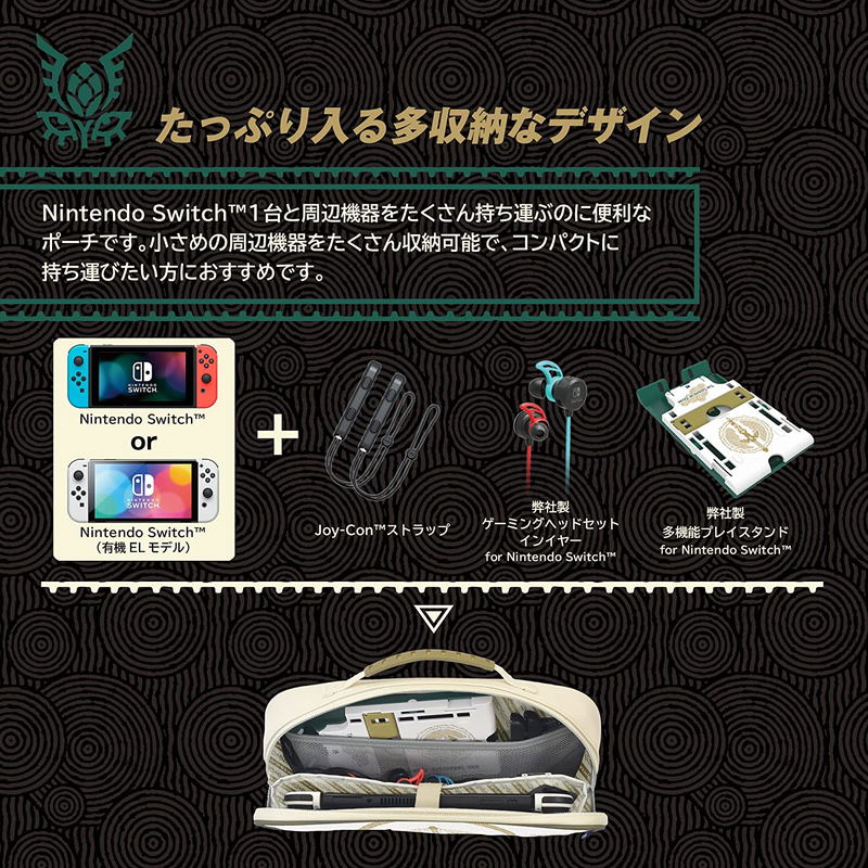 Cargo Pouch Compact for Nintendo Switch (The Legend of Zelda: Tears of the Kingdom) image 3