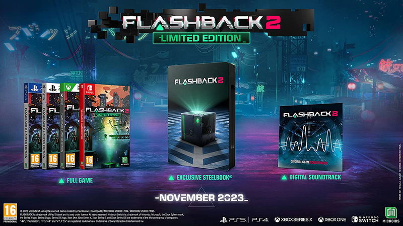 Flashback [Limited Edition] for Nintendo Switch, Nintendo Switch