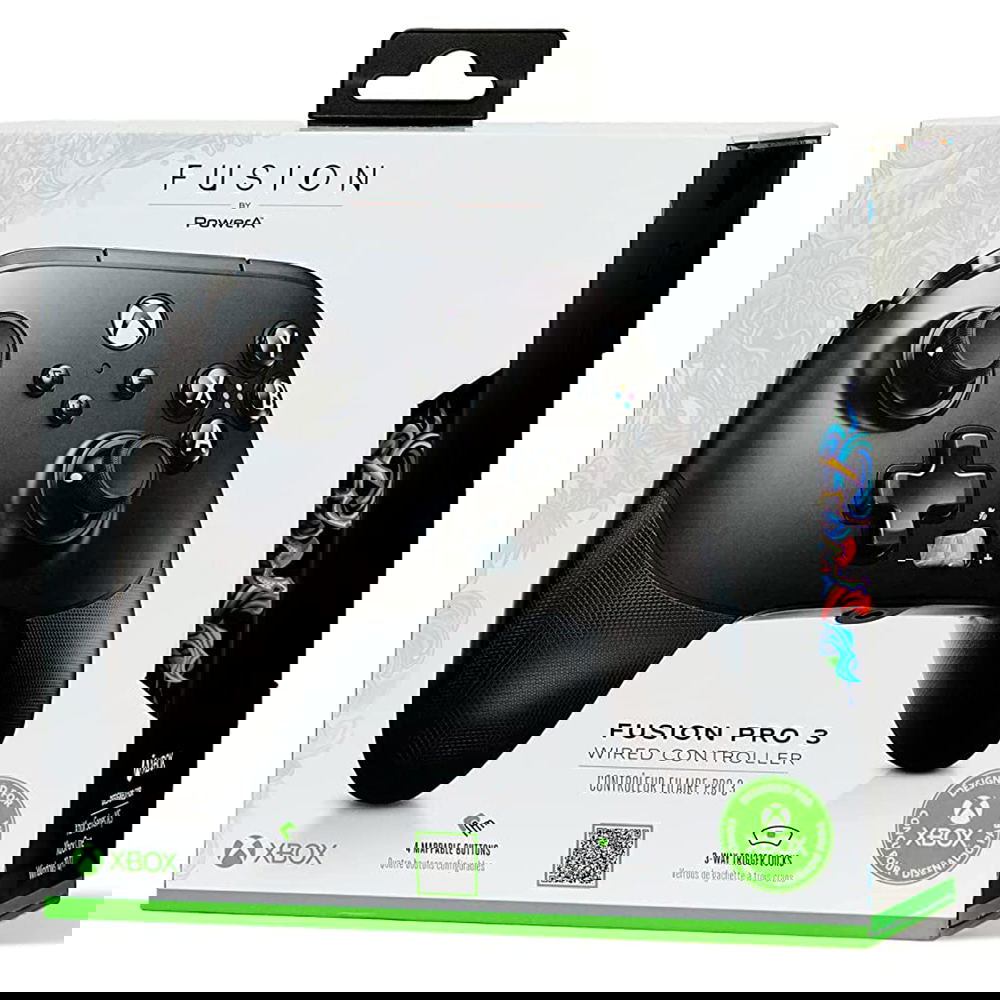 FUSION Pro Wired Controller for Xbox Series X|S (Black) for Xbox