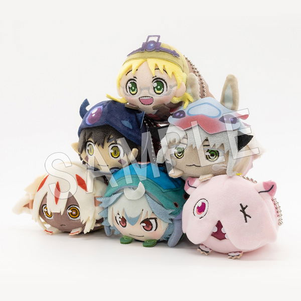 Made in Abyss: The Golden City of the Scorching Sun Mochikororin Plush Mascot (Set of 6 Pieces) image 1