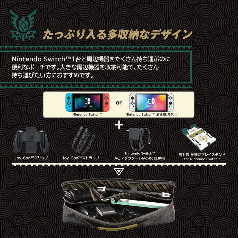 Cargo Pouch for Nintendo Switch / Nintendo Switch OLED Model (The Legend of Zelda: Tears of the Kingdom) image 3