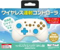 Wireless Battle Pad Turbo Pro for Nintendo Switch (Off White x Sky Blue) thumbnail 1