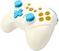 Wireless Battle Pad Turbo Pro for Nintendo Switch (Off White x Sky Blue) thumbnail 2