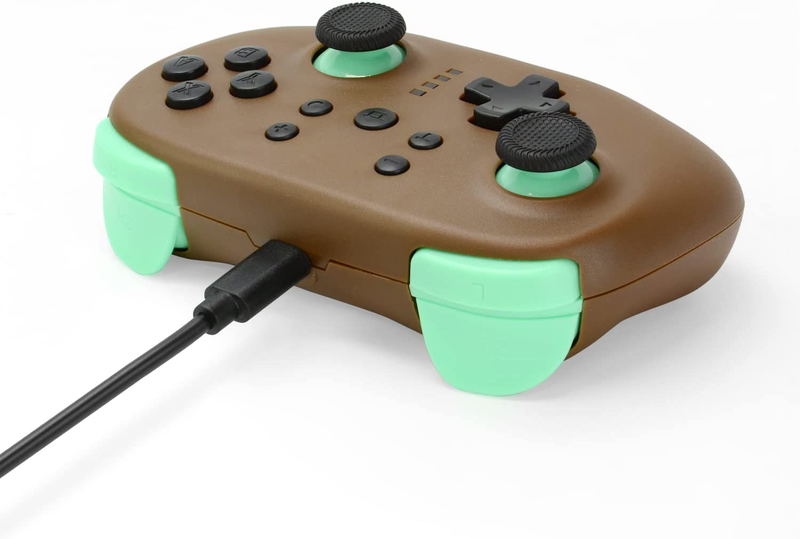 Wireless Pocket Controller ProSW for Nintendo Switch (Brown x Emerald) image 5