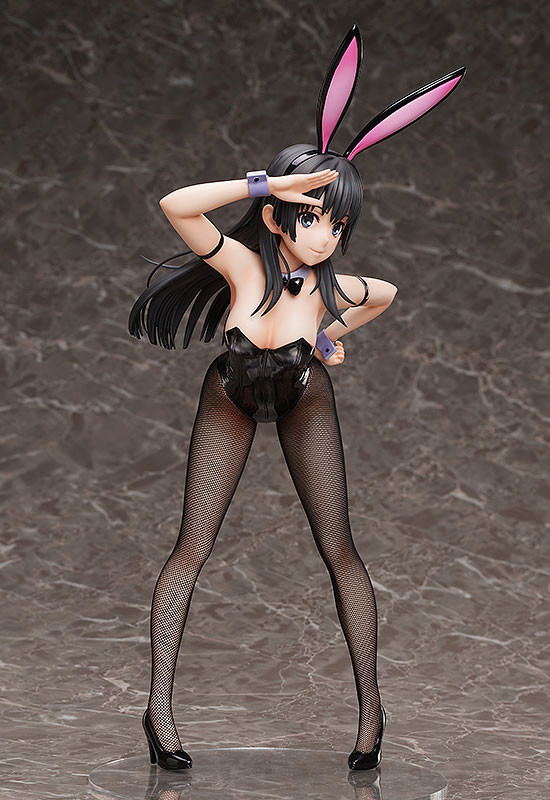 A Certain Scientific Railgun T 1/4 Scale Pre-Painted Figure: Ruiko Saten Bunny Ver. [GSC Online Shop Exclusive Ver.] image 7