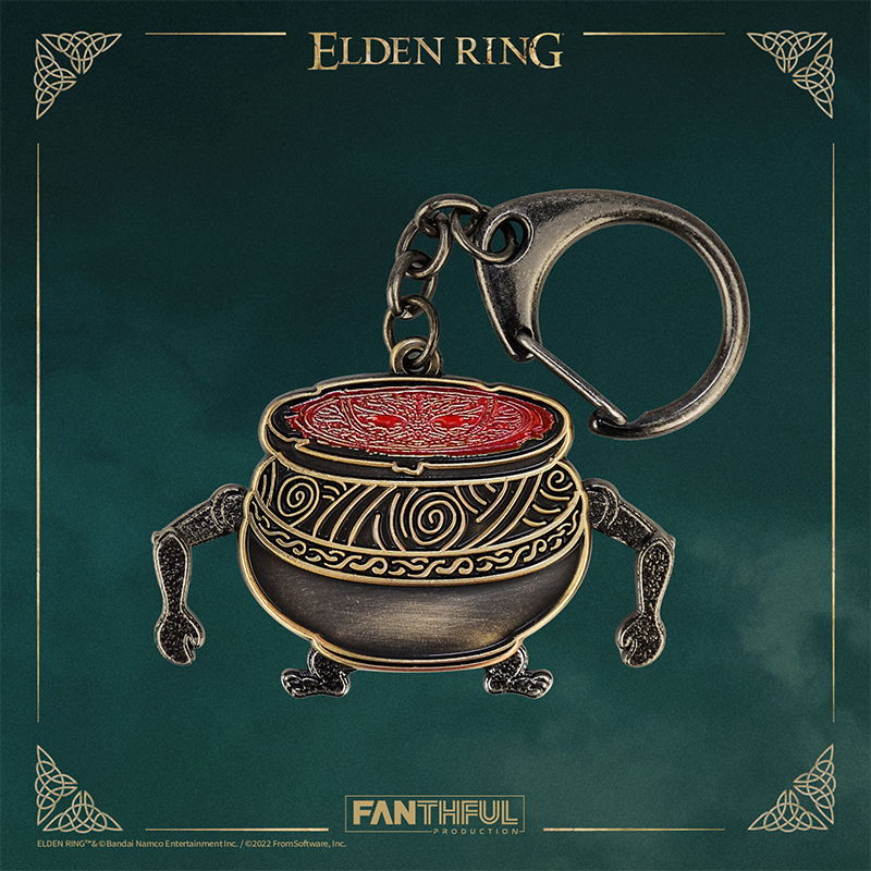 Elden Ring - Warrior Jug Alexander Keychain image 2