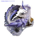 Capcom Figure Builder Creators Model Monster Hunter: Blazing Fox Wyvern Violet Mizutsune thumbnail 3