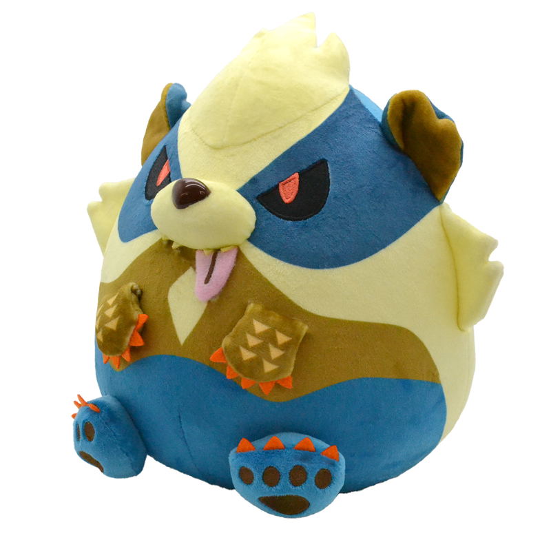 Monster Hunter Fuwa Tama Plush: Arzuros image 1