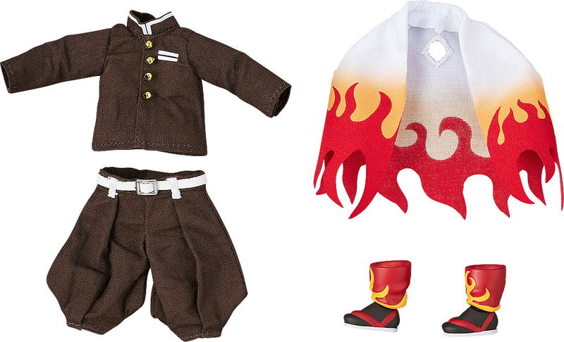 Nendoroid Doll Outfit Set: Demon Slayer Kimetsu no Yaiba Rengoku Kyojuro image 1
