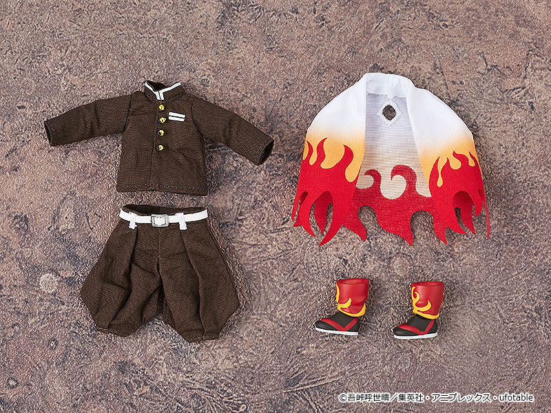 Nendoroid Doll Outfit Set: Demon Slayer Kimetsu no Yaiba Rengoku Kyojuro image 2