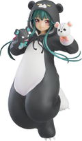 Kuma Kuma Kuma Bear Punch!: Pop Up Parade Yuna L Size thumbnail 1