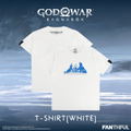 God of War Ragnarok - The Bear and The Wolf T-Shirt (White | Size M) thumbnail 3