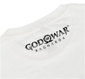 God of War Ragnarok - The Bear and The Wolf T-Shirt (White | Size XXL)