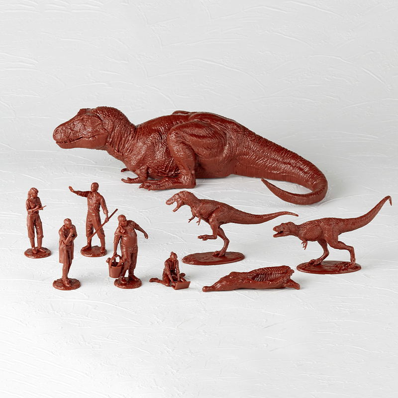 ARTPLA Researcher & Tyrannosaurus 1/35 Scale Plastic Model Kit Set image 22