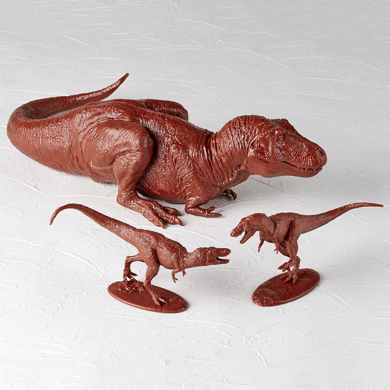 ARTPLA Researcher & Tyrannosaurus 1/35 Scale Plastic Model Kit Set image 23