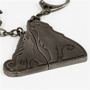 God of War Ragnarok - The Wolf and The Bear Metal Keychain Set (set of 2 pieces)