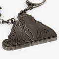 God of War Ragnarok - The Wolf and The Bear Metal Keychain Set (set of 2 pieces) thumbnail 3