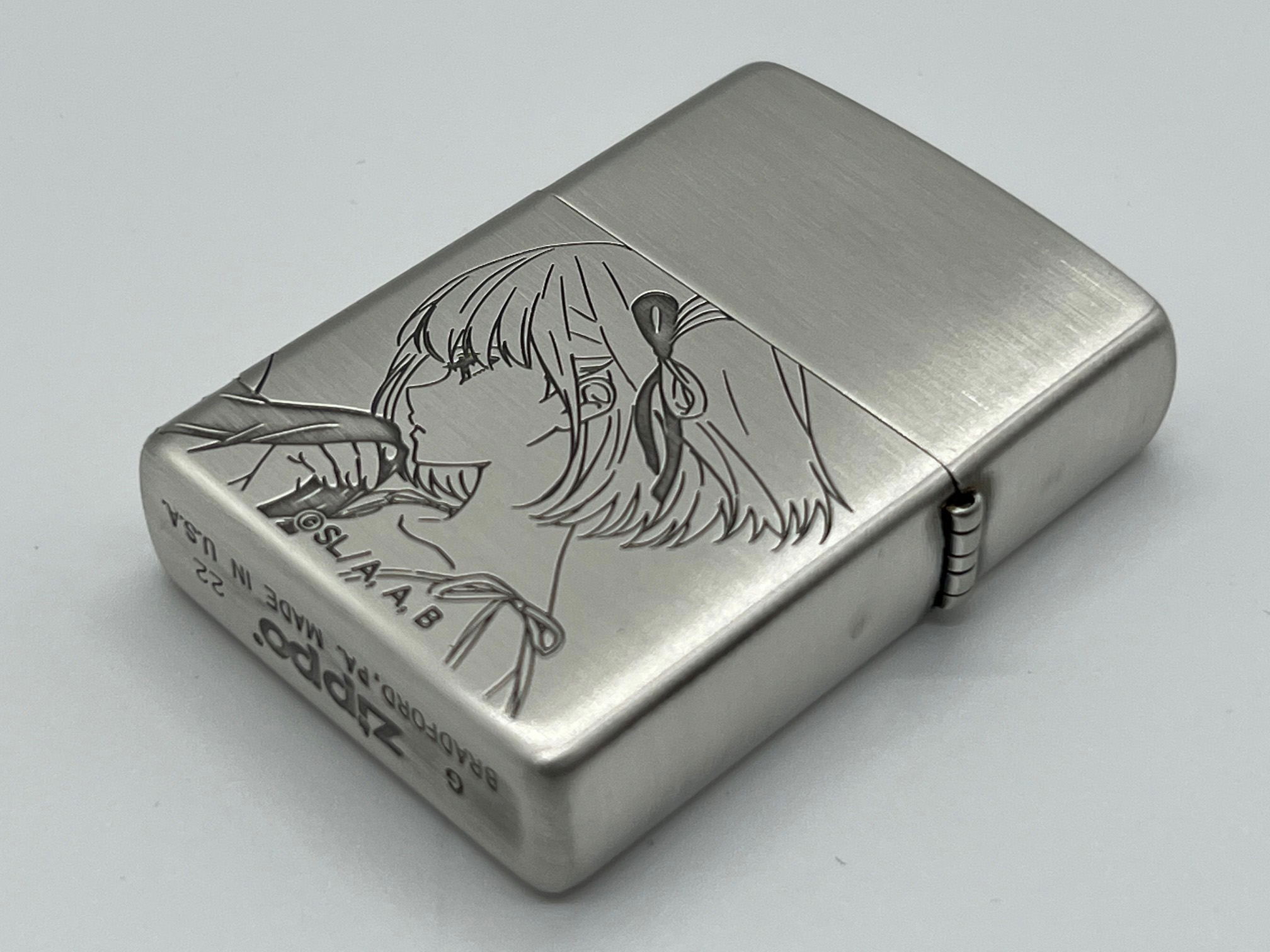 Lycoris Recoil リコリス・リコイル Zippo ジッポー ちさと Lycoris Recoil Zippo Case: Chisato & Takina (No fuel or gas included)