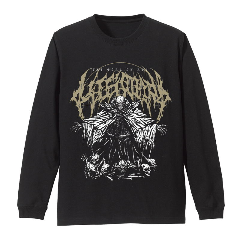 Overlord IV - The Goal of all Life is Death Rib Long Sleeve T-Shirt (Black | Size XL) image 1