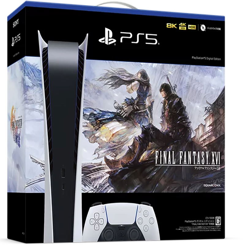 PlayStation 5 Digital Edition [Final Fantasy XVI Bundle] image 1